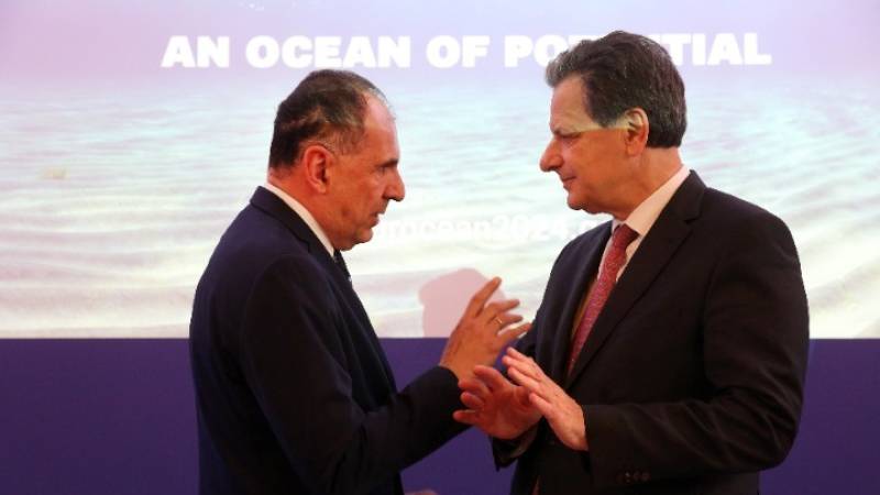 Γεραπετρίτης για διάσκεψη Our Oceans: Δεν είμαστε ιδιοκτήτες αυτού του πλανήτη, αλλά μόνο ενοικιαστές του