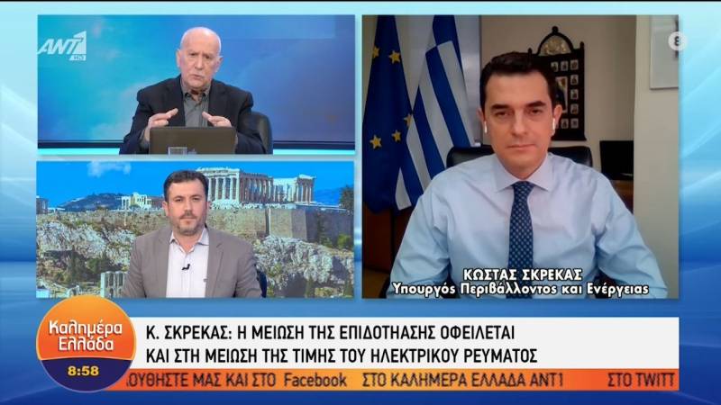 Σκρέκας: Κανένα ευάλωτο νοικοκυριό δε θα μείνει χωρίς ρεύμα στην «καρδιά του χειμώνα» (Βίντεο)