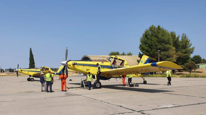 Τα ευέλικτα πυροσβεστικά αεροπλάνα του Ισραήλ στην Ελλάδα (βίντεο-φωτογραφίες)