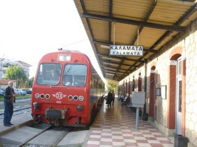 Με το τρένο στη Μεσσήνη η παράταξη Μάκαρη