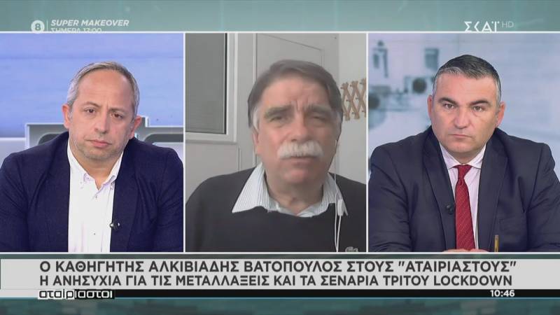 Βατόπουλος: Στο τραπέζι της επιτροπής το καθολικό lockdown (Βίντεο)