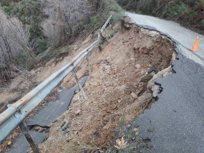 Προχωρούν τα έργα στους δρόμους του Ταϋγέτου