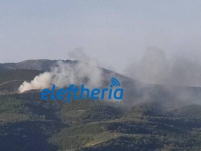 Μεσσηνία: Πυρκαγιά στον σκουπιδότοπο στο Αλιμάκι