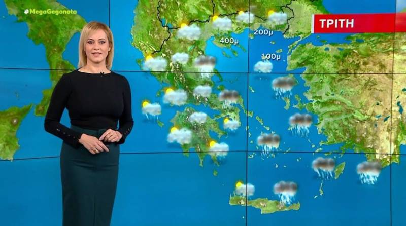 Έρχεται πτώση της θερμοκρασίας την Τρίτη - Αναλυτική πρόγνωση (Βίντεο)