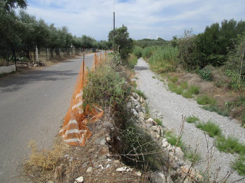 Μελέτη οριογραμμών του ρέματος Κερεζένια