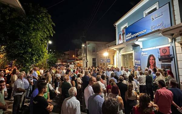 Εκλογικά κέντρα σε Φιλιατρά και Γαργαλιάνους εγκαινίασε η Παναγιωτοπούλου
