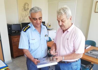 Συνάντηση Αξιοτόπουλου - Γιαννημάρα στην Καρδαμύλη