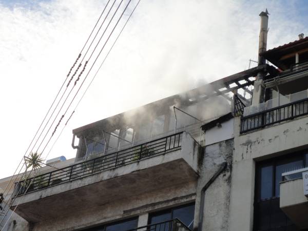 Φωτιά σε διαμέρισμα στην Καλαμάτα