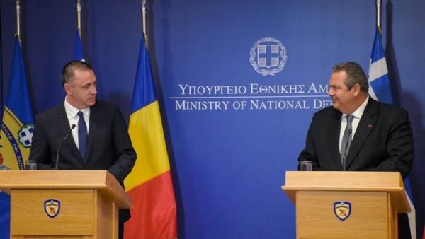Καμμένος: Ελλάδα και Ρουμανία αντιμετωπίζουν από κοινού τις προκλήσεις στα Βαλκάνια