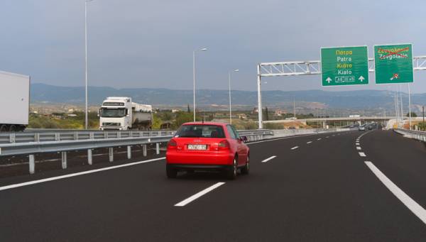 Κυκλοφοριακές ρυθμίσεις στην νέα εθνική οδό Κορίνθου-Πατρών