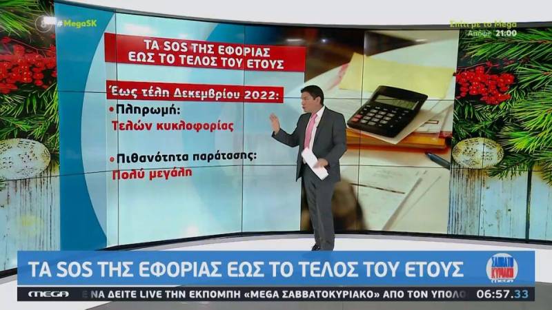 Πληρωμές: Τα SOS της εφορίας έως τέλος του έτους (βίντεο)