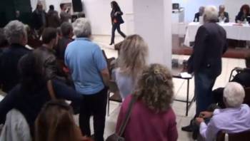 &quot;Γιούχα&quot; στην Οιχαλία σε Τατούλη - Νικολάκου