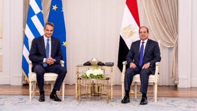 Μητσοτάκης: Οι ελληνοαιγυπτιακές σχέσεις είναι αυτοτελείς και ισχυρές