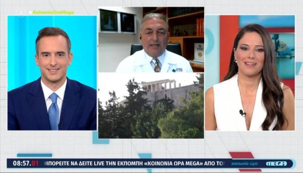 Βασιλακόπουλος: Διαφωνώ με την επιλογή να ανακοινώνονται τα κρούσματα εβδομαδιαίως (Βίντεο)