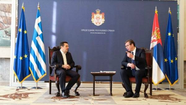 Τσίπρας-Βούτσιτς: Η συμφωνία των Πρεσπών φέρνει πιο κοντά τις δύο χώρες