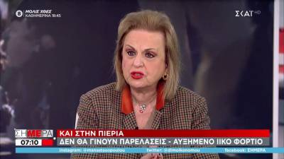 Παγώνη: Ορθώς δεν θα γίνουν παρελάσεις σε Ημαθία, Πιερία (Βίντεο)