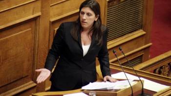 "Παρών" θα ψηφίσει η Ζωή Κωνσταντοπούλου