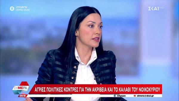Ν. Γιαννακοπούλου: Άγριες πολιτικές κόντρες για την ακρίβεια και το καλάθι του νοικοκυριού (βίντεο)