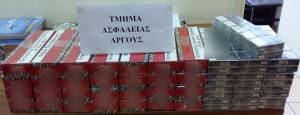 Βούλγαρος με 410 πακέτα λαθραίων τσιγάρων συνελήφθη στο Αργος