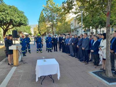 Καλαμάτα: Επιμνημόσυνη δέηση για τους πεσόντες πυροσβέστες