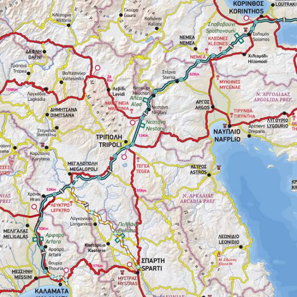 Ο αυτοκινητόδρομος και η γειτονιά της Νότιας Πελοποννήσου
