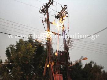 Προβλήματα από τον ισχυρό άνεμο και τη σκόνη στη Μεσσηνία