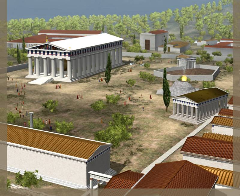 Εικονική περιήγηση στην Αρχαία Ολυμπία