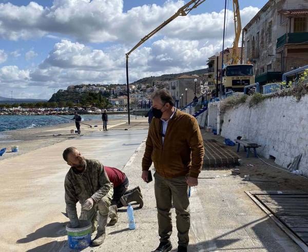 Εργασίες αποκατάστασης ζημιών στα λιμάνια της Πυλίας
