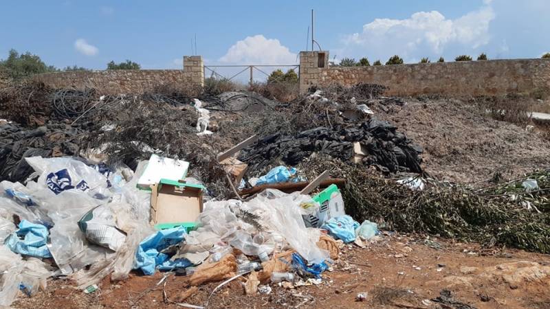 Τριφυλία: Νέα καταγγελία Λεβεντάκη για γεωργικά απόβλητα στο Λιμενάρι