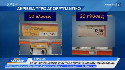 Ακρίβεια: Παραπλανητικές οικονομικές συσκευασίες στα σούπερ μάρκετ (Βίντεο)