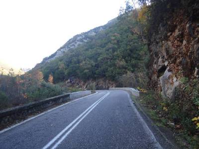 Σταμάτησαν τα έργα στους δρόμους του Ταϋγέτου