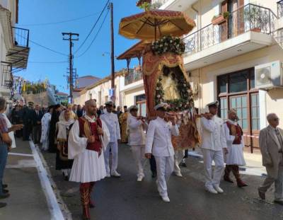 Την πολιούχο της Παναγία Μυρτιδιώτισσα γιορτάζει η Πύλος