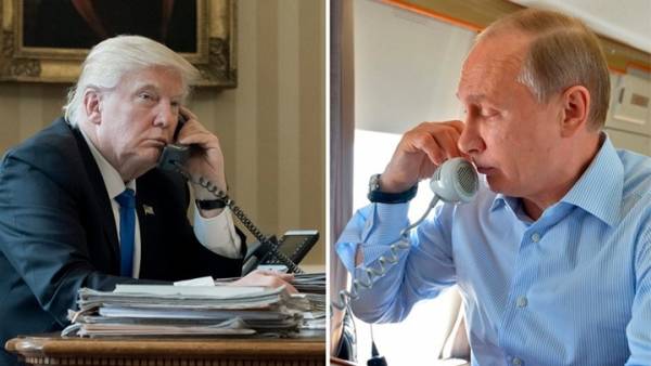 Τηλεφωνική επικοινωνία Τραμπ και Πούτιν