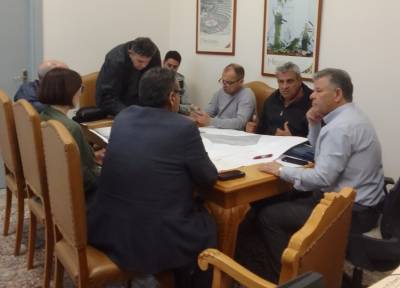 Σύσκεψη για τις πλημμύρες στη ΒΙΠΕ Καλαμάτας