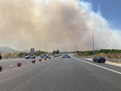 Μετά τον αυτοκινητόδρομο έκλεισε και η παλιά εθνική Καλαμάτας - Τρίπολης (βίντεο)