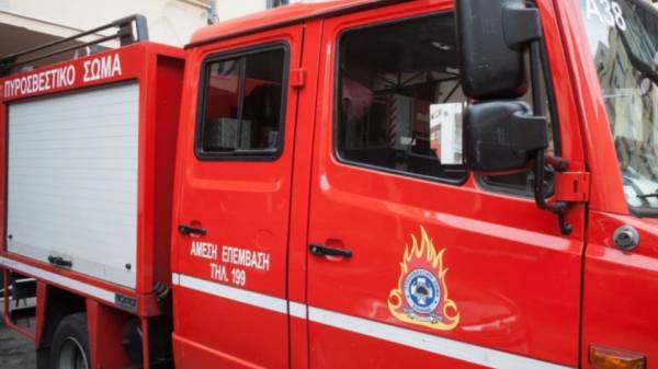 Εκτεταμένες ζημιές σε πέντε κτίσματα από την πυρκαγιά στον Παλαιό Παντελεήμονα Πιερίας