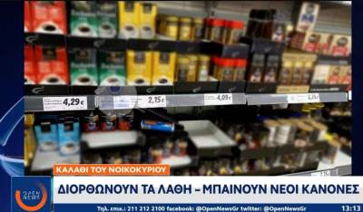 Καλάθι του νοικοκυριού: Μπαίνουν νέοι κανόνες (Βίντεο)