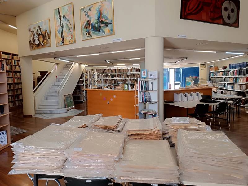 Καλαμάτα: Εγκαίνια έκθεσης της Λαϊκής Βιβλιοθήκης