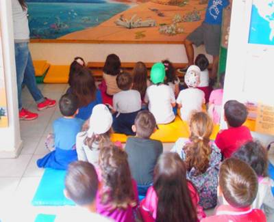 Το Νηπιαγωγείο Μπουγά στο σταθμό του "Αρχέλων"