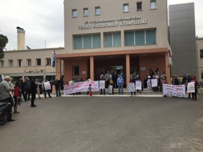 Μεσσηνία: Απεργιακή συγκέντρωση και πορεία στην Κυπαρισσία (βίντεο)