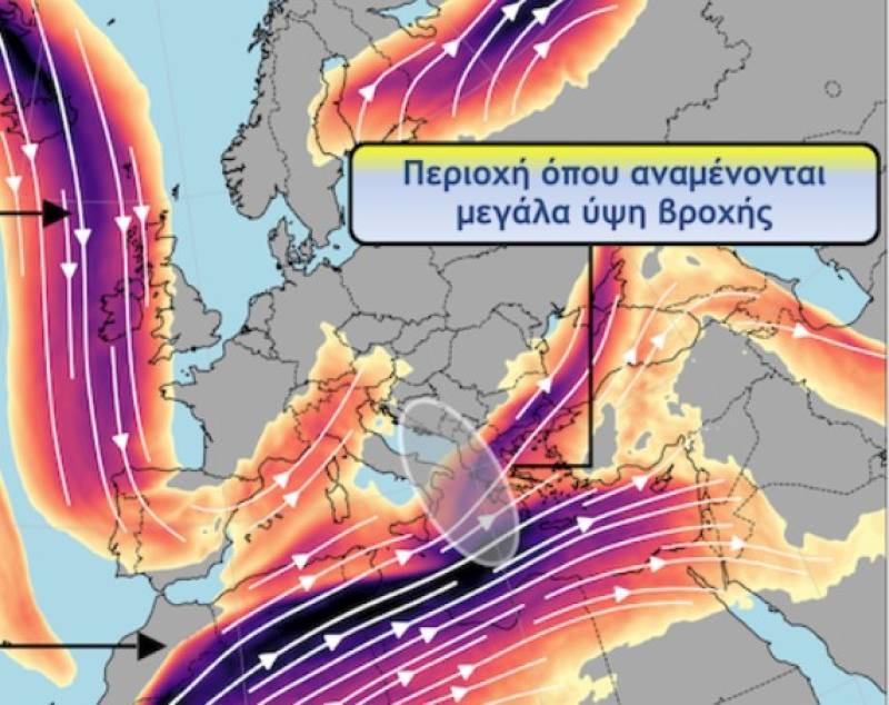 Επιδείνωση του καιρού με καταιγίδες και χιόνια - Αεροχείμαρρος θα φέρει μεγάλα ύψη βροχής στη Δυτική Ελλάδα