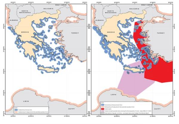 ΥΠΕΞ: Η Αθήνα απαντά με χάρτες στις «γκρίζες ζώνες» και τον τουρκικό αναθεωρητισμό (Βίντεο)
