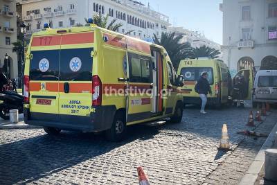 Άστεγος πέθανε από το κρύο σε πεζοδρόμιο της Θεσσαλονίκης