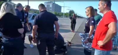 Θεσσαλονίκη: Ηλικιωμένος έπεσε στον Θερμαϊκό (βίντεο)