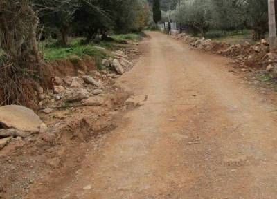 Προβλήματα αγροτική οδοποιίας στο Δήμο Μεσσήνης