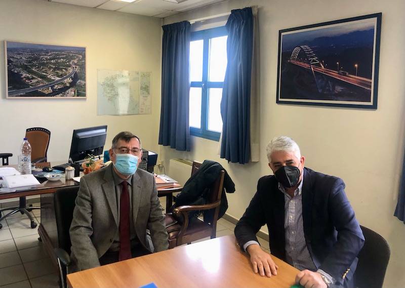 Παρέμβαση Καφαντάρη για παράκαμψη Πύλου, σε επίσκεψη στο Υπουργείο Υποδομών