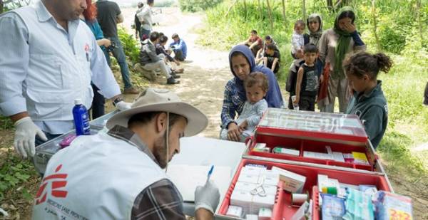 Ειδομένη: Περίπου 800 παιδιά εμβολιάστηκαν από τους Γιατρούς Χωρίς Σύνορα
