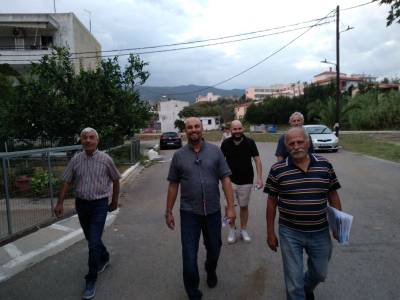 Καλαμάτα: Επισκέψεις Οικονομάκου και υποψηφίων συμβούλων