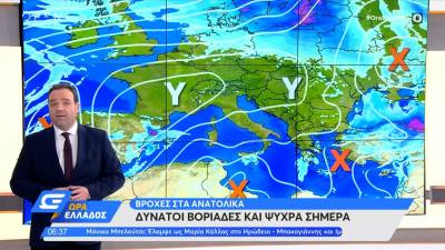 Καιρός 23/09/2021: Δυνατοί βοριάδες και ψύχρα σήμερα