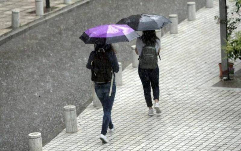 Χαλάει ο καιρός - Βροχές σε αρκετές περιοχές της χώρας